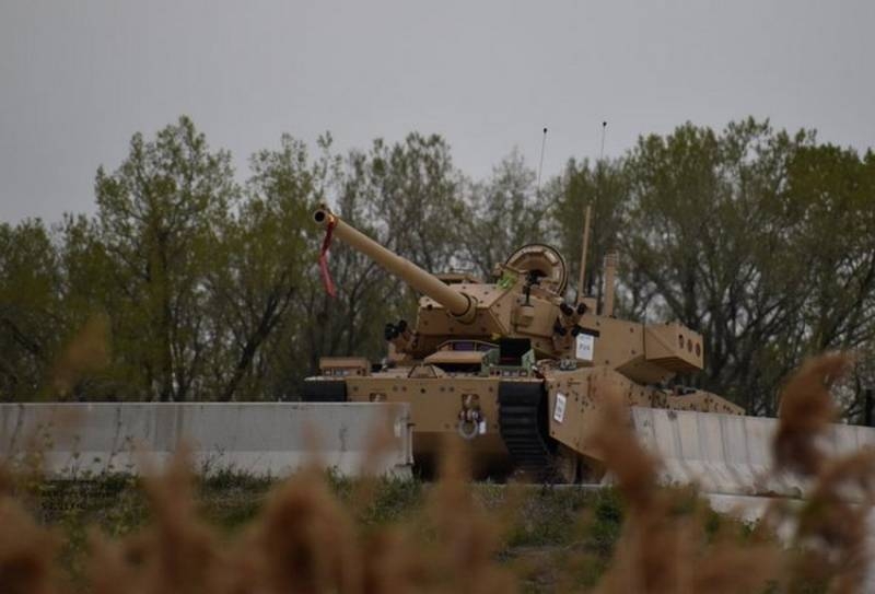 An image of a prototype light tank for the US Army from BAE Systems appeared on the web
