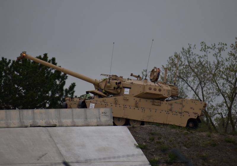 В Сети появилось изображение прототипа лёгкого танка для Армии США от BAE Systems