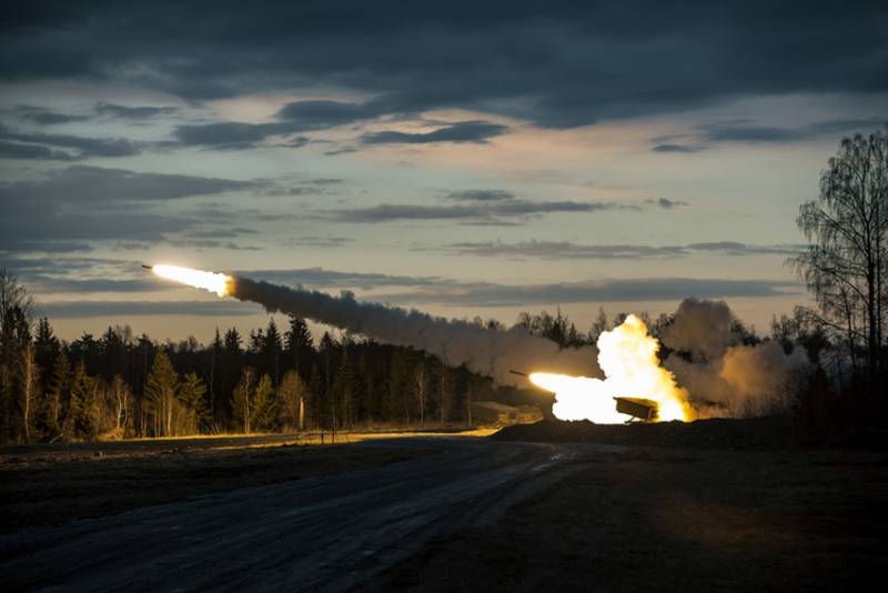 US troops fired from MLRS a few tens of kilometers from the Russian border