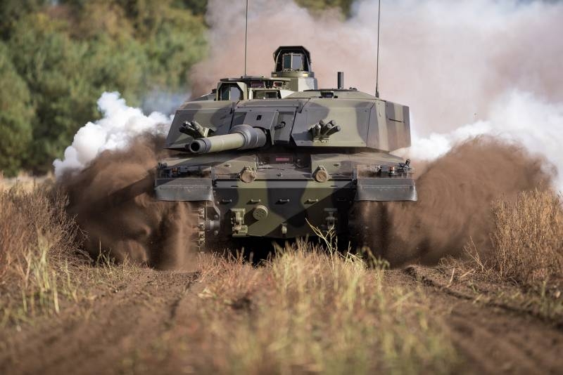 Challenger MBT britannique 3 recevra le système de protection active israélien Trophy MV