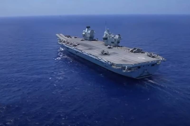 Marais: После инцидента с HMS Defender британский авианосец Queen Elizabeth превращается в мишень для российских гиперзвуковых ракет в Средиземном море