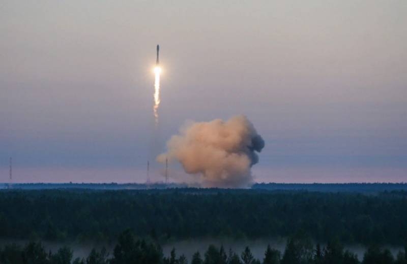 Стартовавшая с Плесецка ракета-носитель «Soyouz-2.1b» вывела на орбиту спутник в интересах Минобороны