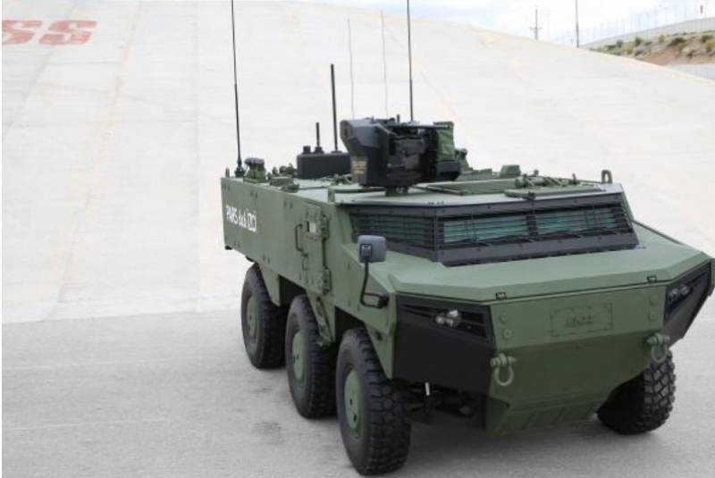 Turkey tests PARS IV armored personnel carriers for special forces