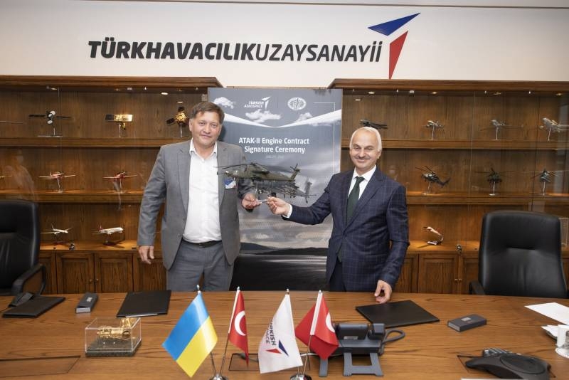 Украинское предприятие «Moteur Sich» будет поставлять двигатели для турецких ударных вертолётов ATAK-II