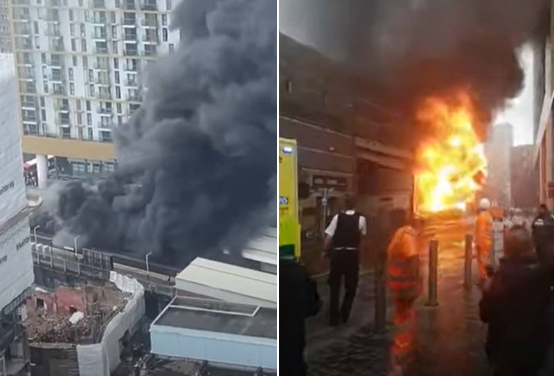 В районе одной из станции метрополитена Лондона прогремел взрыв