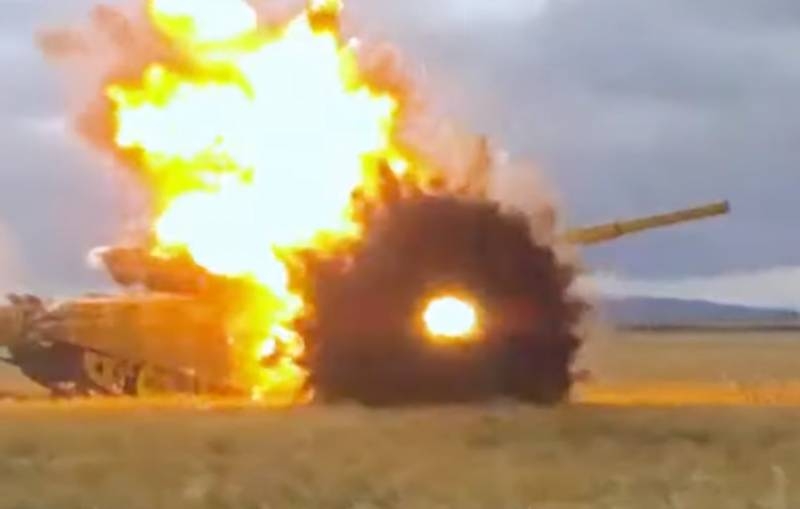 В Сети появилось видео испытаний российского комплекса активной защиты для бронетехники