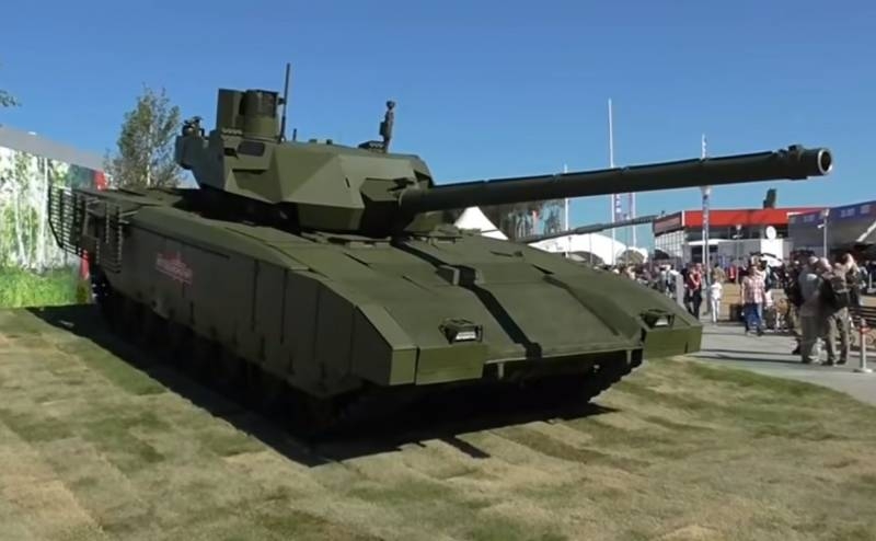 «Калибра 152 мм пока не будет»: Уточнены сроки серийного производства танка Т-14 «Армата»
