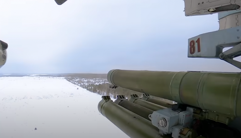 Комплекс вооружения с противотанковой авиационной ракетой «涡流» начали испытывать на Ми-28НМ