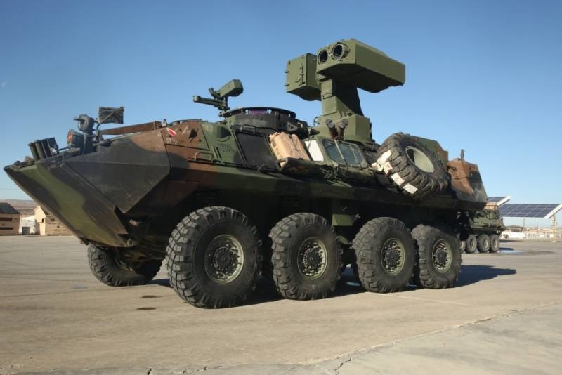 In Ukraine, Americans are testing an anti-tank version of the LAV-AT armored personnel carrier