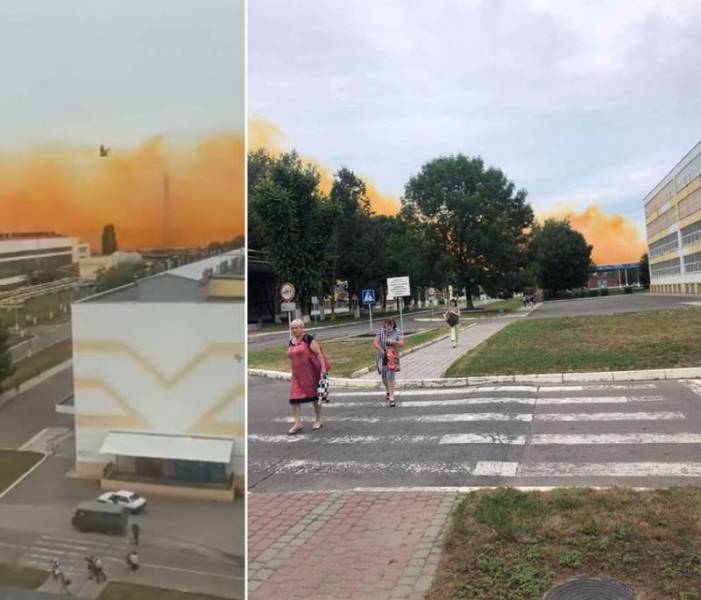 На украинском химзаводе «Ровноазот» прогремел взрыв