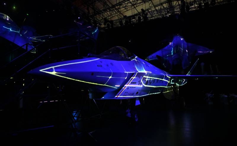 «New. Easy. Sukhoi»: the official presentation of a single-engine domestic fighter of a new generation began at MAKS-2021
