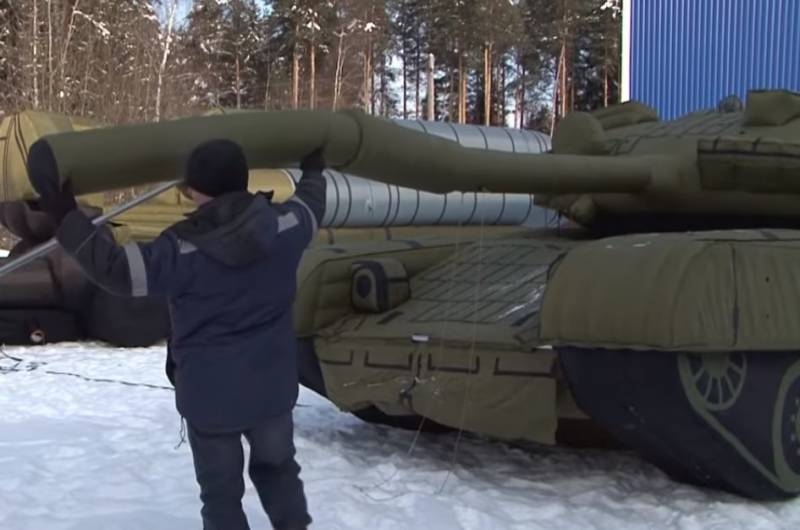 波兰出版社: Россия стала реже использовать надувные танки, предпочитая им настоящие