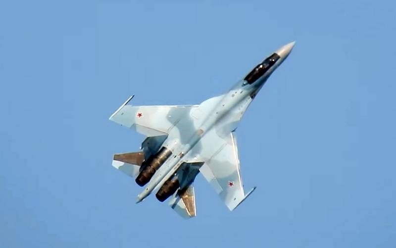 Russian multipurpose fighter Su-35S of the Air Defense Forces fell into the Sea of ​​Okhotsk