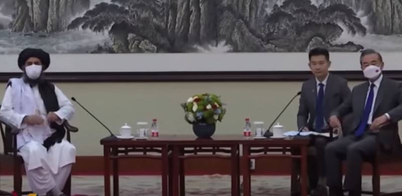 出名, о чём глава МИД КНР говорил на встрече с представителями «塔利班» в Тяньцзине