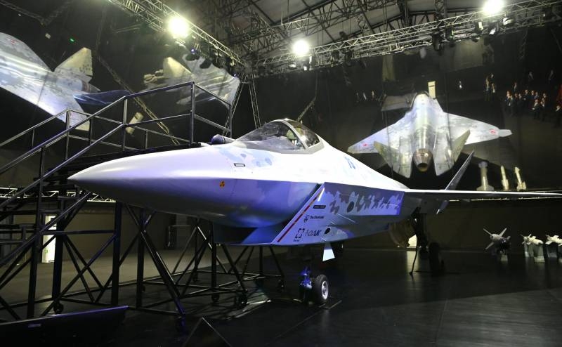 During the presentation at MAKS-2021, some characteristics of the single-engine Russian fighter The Checkmate were named