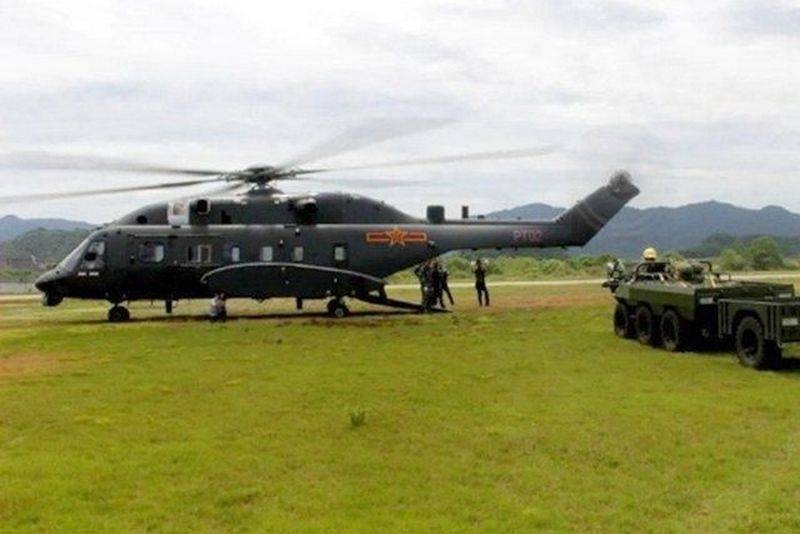 New military helicopter Z-8L debuted in China