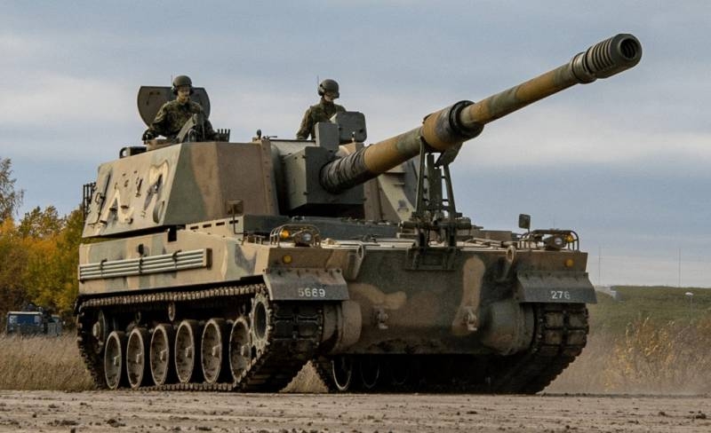 Estonia modernizes self-propelled artillery mounts K9 Thunder