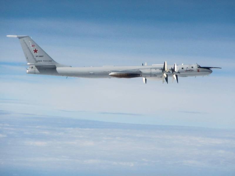 Командование британских ВВС отчиталось о «перехвате» двух российских противолодочных Ту-142