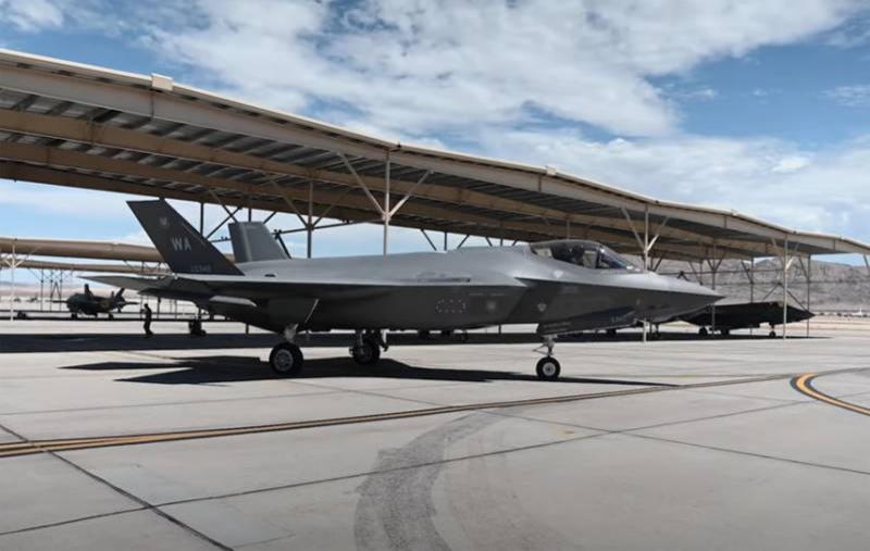 For the first time, fighters officially played the role of enemy aircraft during the Red Flag exercise in the United States. 5 generation F-35