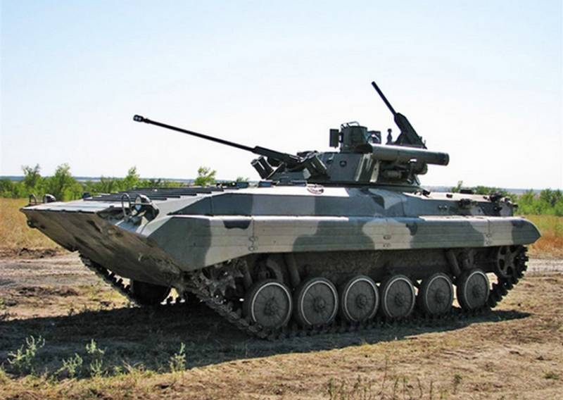 A batch of modernized BMP-2M entered service with the Taman motorized rifle division