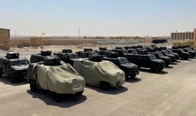 Украина поставила Саудовской Аравии крупную партию бронеавтомобилей «Cossack-5»