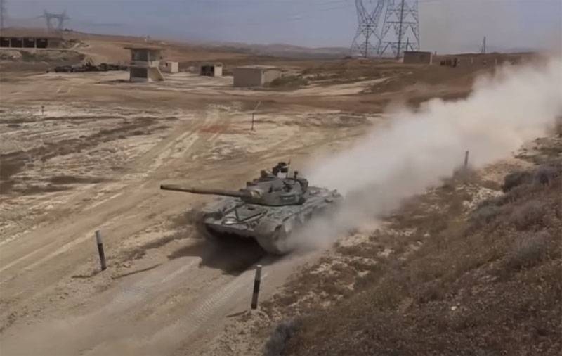 For the first time in several months, the Syrian army used tanks