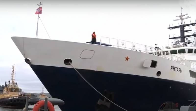 «Западные страны обеспокоены»: в польской прессе разбирались в назначении российского судна «Amber»