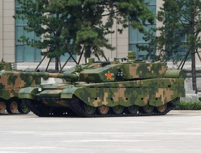 Photos of the layout of the Chinese Type 99A tank in the USA are discussed on the network