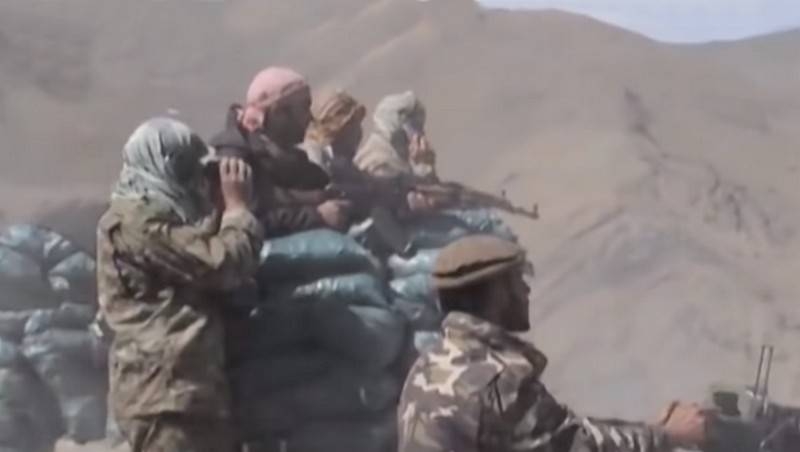 Повстанцы показали якобы засаду на талибов в ущелье Панджшера