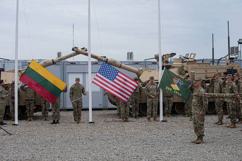 presse américaine: De 39 танков на территории Литвы нет ни одного литовского