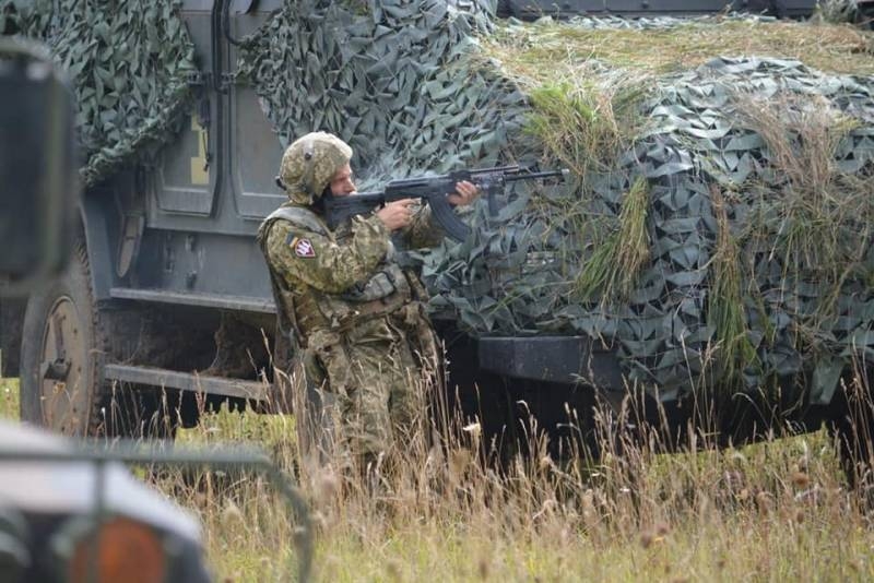 In response to Moscow and Minsk: military exercises began in Ukraine «Rapid Trident-2021»