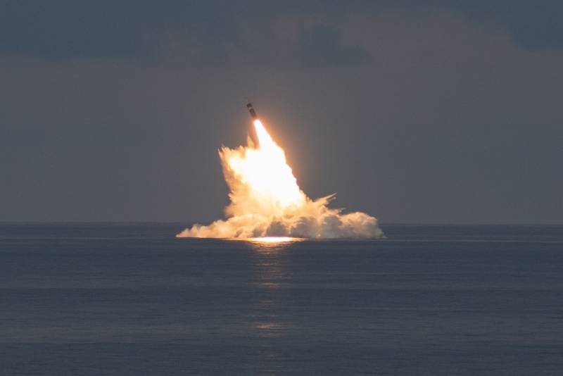 The US Navy conducted another test of the Trident II D5LE intercontinental ballistic missile