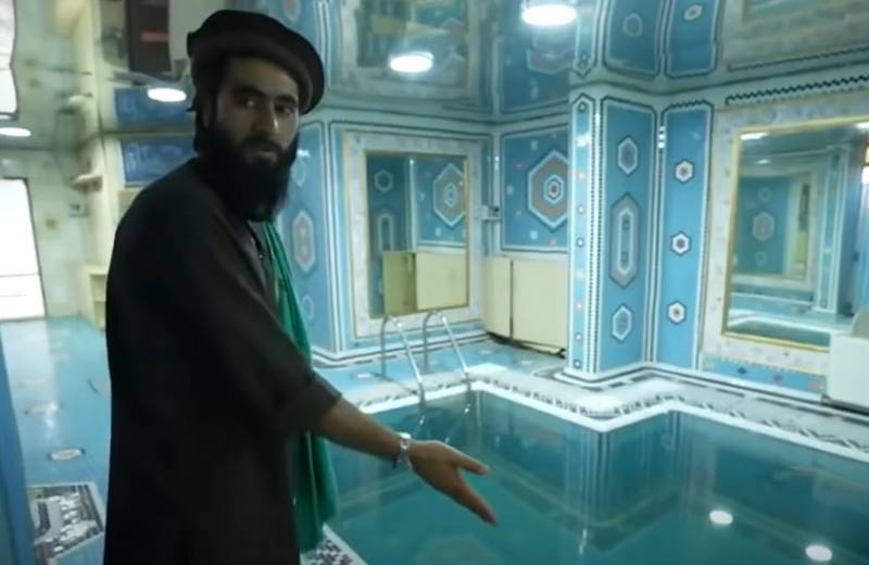Foreign press about Dostum's mansion: А многие солдаты  «Taliban»  впервые в своей жизни увидели центральное водоснабжение