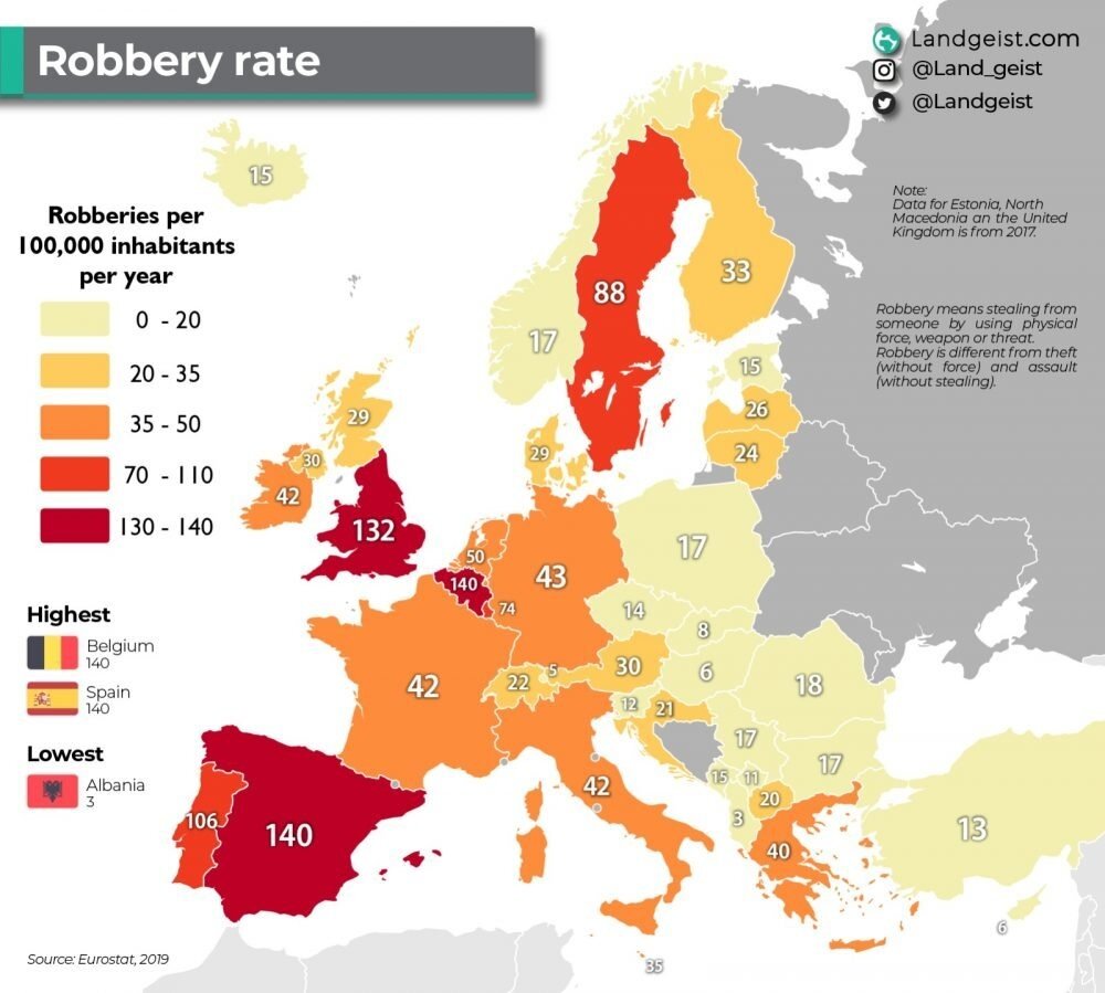 Where in Europe there is more robbery, Moscow is safer than London and audio performances of scammers
