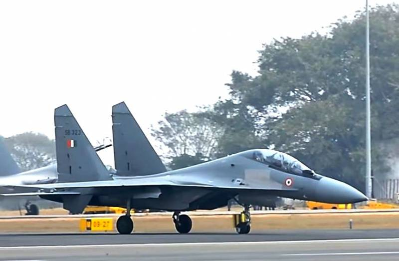 Indian Su-30, together with Japanese aviation, will work out actions against China