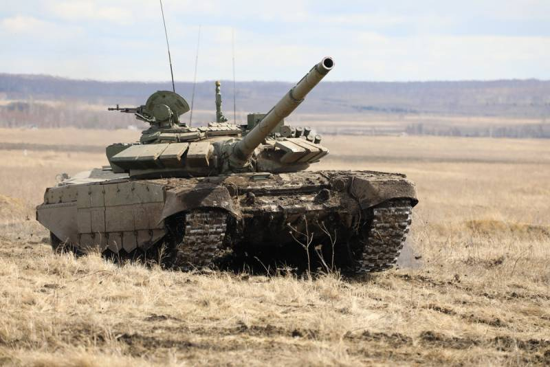 The latest modification of the T-72 tank will appear on the Afghan border