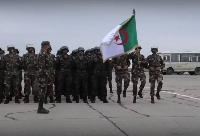 The first Russian-Algerian military exercises kicked off in North Ossetia