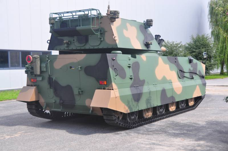 Polish self-propelled mortar M120G Rak received a new chassis