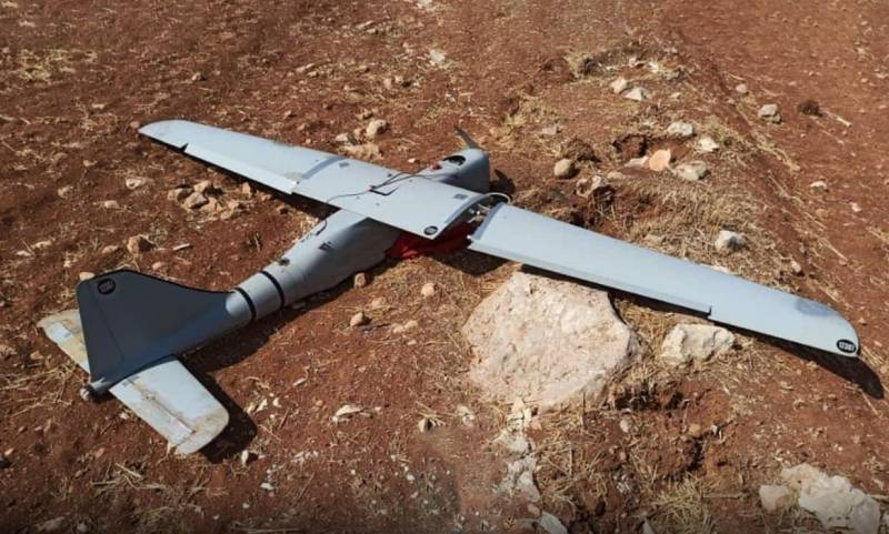 Pro-Turkish militants announced the loss of a drone by Russia in Syria