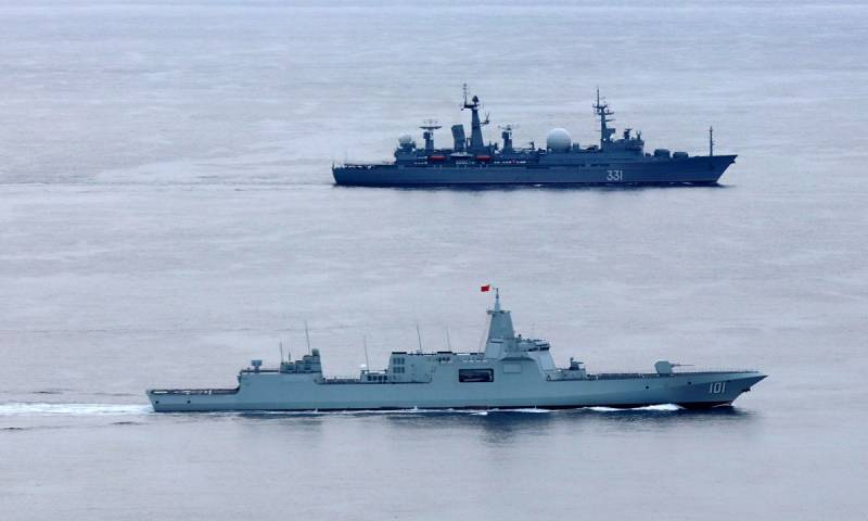 «Россия и Китай переходят к военному времени»: в официальной прессе КНР ожидают «совместного контроля воздуха и моря»