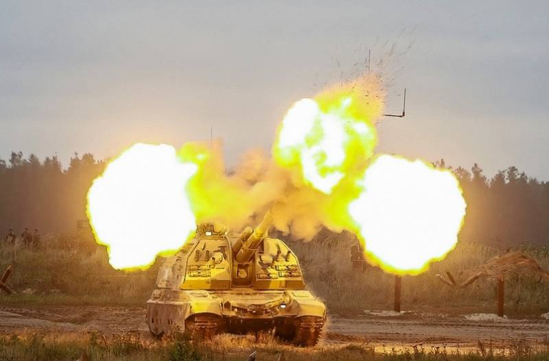 Точно в цель: на учениях «西部-2021» управляемые снаряды «克拉斯诺波尔» применяли по наводке беспилотников