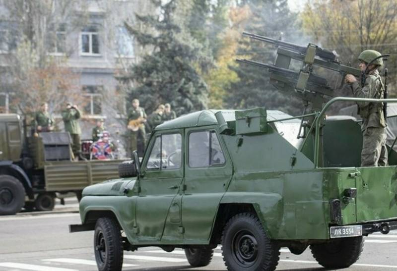 In Luhansk created a special combat vehicle based on the UAZ
