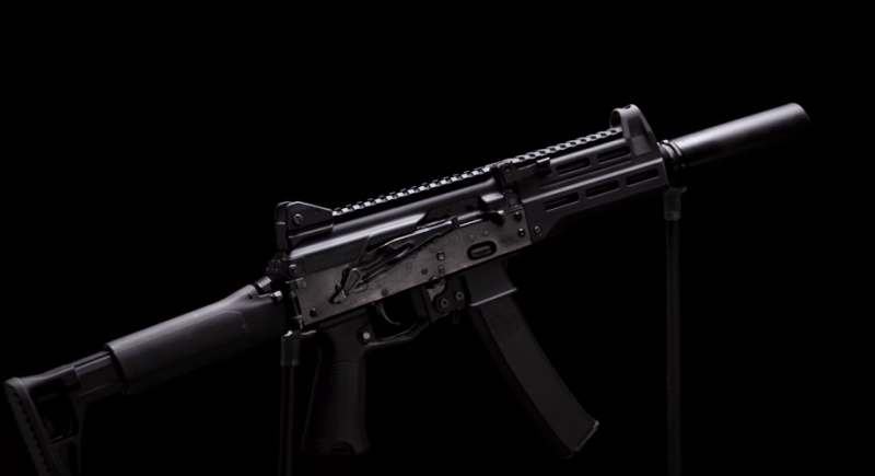 A video of the new version of the Kalashnikov PPK-20 submachine gun appeared on the web