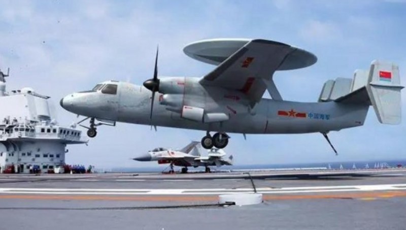 The second prototype of the Chinese carrier-based AWACS aircraft KJ-600 joined the tests