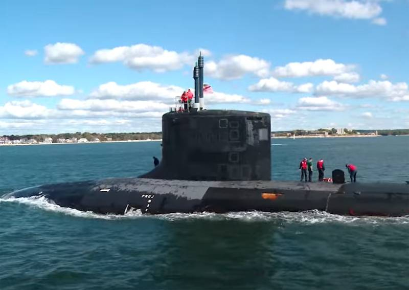 Foreign analysts named the approximate location of the incident with the US Navy's Connecticut nuclear submarine