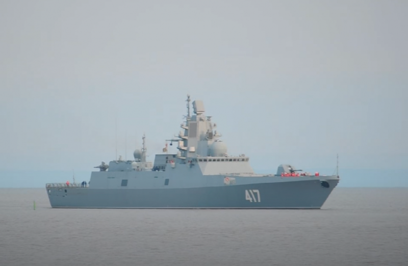 Frigate «Admiral Gorshkov» отправился в Белое море на испытания перспективного вооружения морского базирования