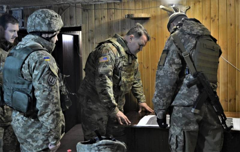 In Ukraine, they are discussing the publication by the headquarters of the JFO of data on the arrival of US officers at the advanced positions of the Armed Forces of Ukraine in the Donbass