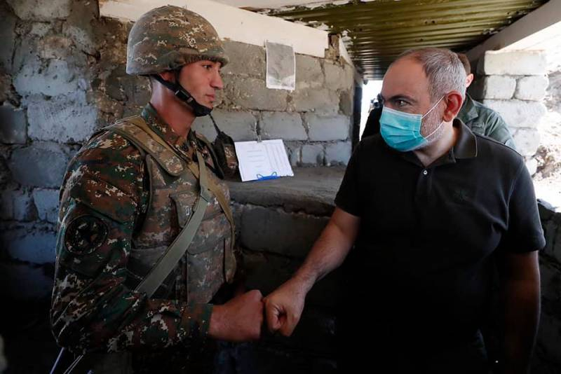 Pashinyan stated, что азербайджанские военные «снова вторглись на территорию Армении»