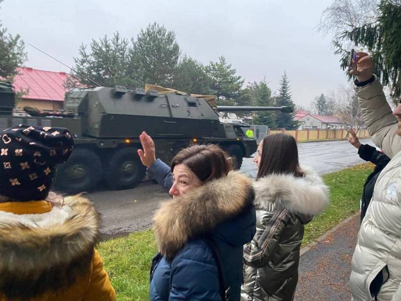 Переброску 155-мм самоходных гаубиц к белорусской границе в НАТО назвали «политикой сдерживания»