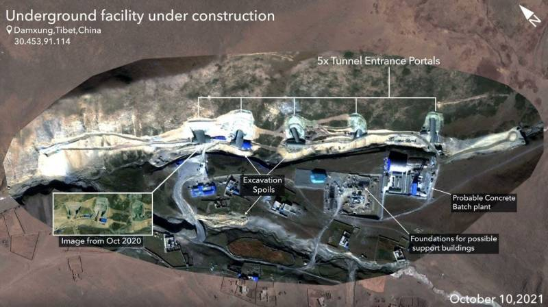 Подземные сооружения в Тибете помогут ВВС НОАК в случае военного конфликта с Индией